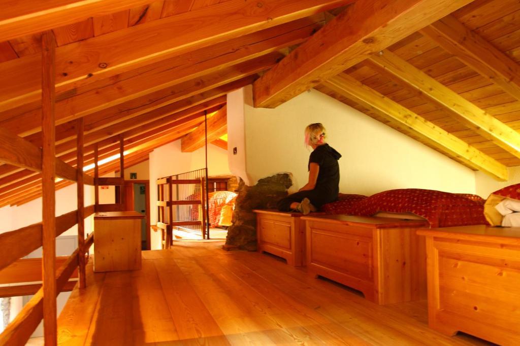 Auberge Lou Creton Di Lui Hostel Pontboset Kamer foto